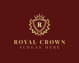 Royal Shield Luxury logo design