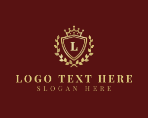 Coat Of Arms - Royal Shield Luxury logo design