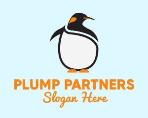 Chubby - Large King Penguin Bird logo design