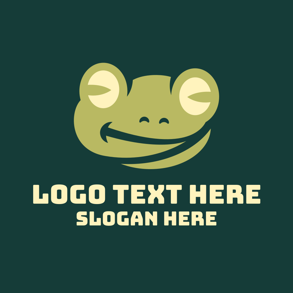 Smiling Frog Logo | BrandCrowd Logo Maker