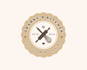 Bakery Whisk Patisserie logo design