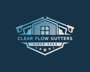 Gutter Pressure Washing logo design