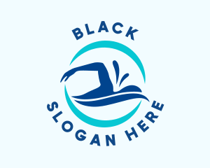 Splash - Aqua Wave Swimming logo design
