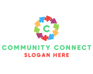 Spade Community Organization logo design