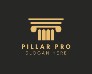 Law Office Pillar Financing logo design