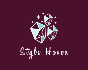 Diamond Shiny Sparkle Logo