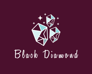 Diamond Shiny Sparkle logo design