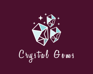 Diamond Shiny Sparkle logo design