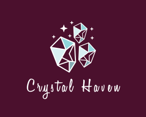 Diamond Shiny Sparkle logo design