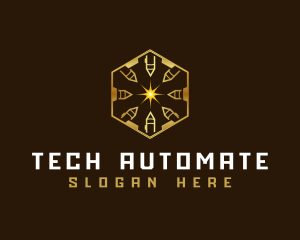 Automation - Laser Cutter Fabricator logo design