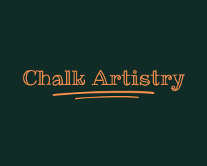 Chalk - Kid Chalk Writing logo design