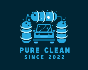 Car Wash Cleaning logo design