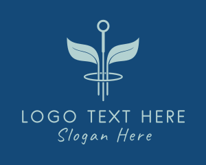 Traditional - Natural Leaf Acupuncture logo design