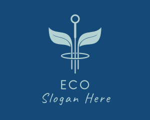 Traditional - Natural Leaf Acupuncture logo design
