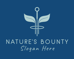 Natural Leaf Acupuncture logo design