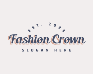 Fashion Stylish Business logo design