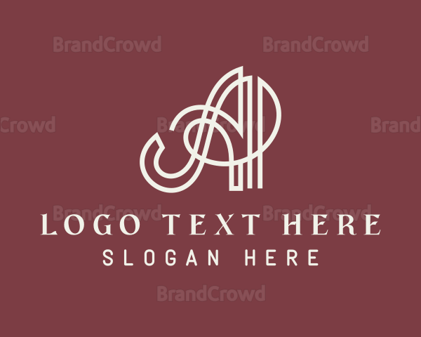 Elegant Ornate Boutique Logo