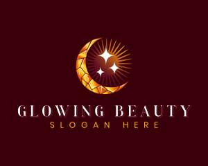 Aesthetician - Diamond Moon Jewelry logo design