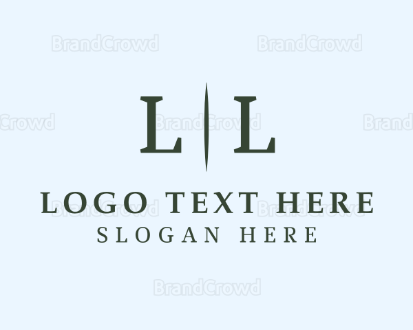 Elegant Professional Brand Firm Logo