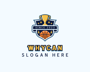 Trophy - Basketball Trophy Champion logo design