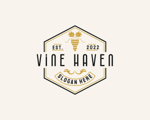 Wine Vineyard Liquor  logo design