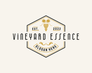 Wine Vineyard Liquor  logo design