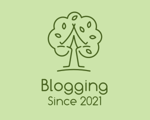 Stroke - Leafy Wellness Tree logo design