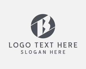 Photographer - Tech Business Letter B logo design