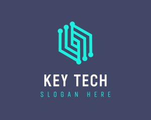 Abstract Software Tech logo design