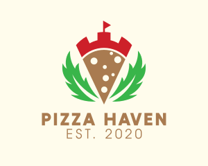 Pizzeria - Pizzeria Pizza Slice logo design