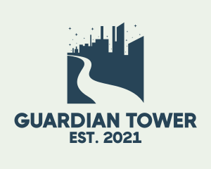 Urban Skyscraper City logo design