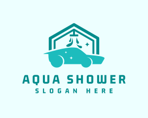 Shower - Home Car Wash logo design