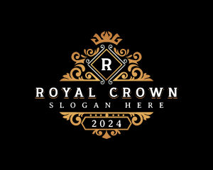 Elegant Royal Crown logo design