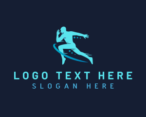 Fitness Athlete Runner Logo