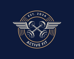 Fit - Gym Fitness Workout logo design