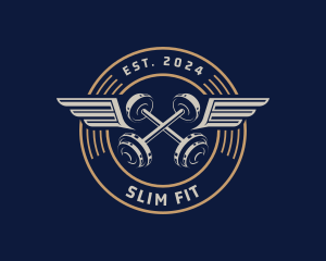 Gym Fitness Workout logo design