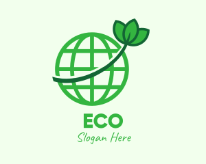 Plant - Global Environment Conservation logo design