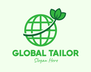 Global Environment Conservation logo design