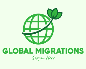 Global Environment Conservation logo design