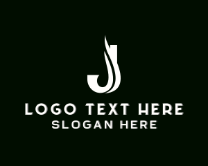 Salon Spa Beauty Letter J logo design