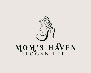 Mom Baby Childcare  logo design