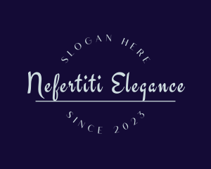 Elegant Salon Cosmetics logo design