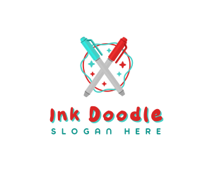 Scribble - Scribble Marker Pen logo design