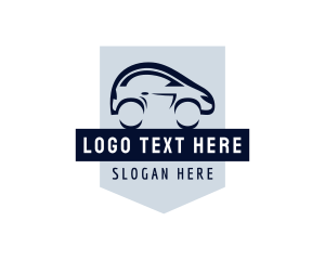 Transportation - Microcar Vehicle Driver logo design