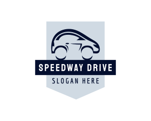 Driver - Microcar Vehicle Driver logo design