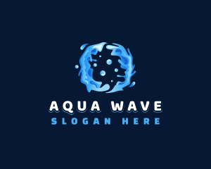 Aqua - Fresh Aqua Water logo design
