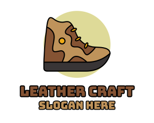 Leather - Animal Hide Footwear logo design
