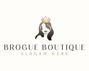 Royal Beauty Queen logo design