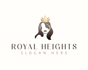 Royal Beauty Queen logo design