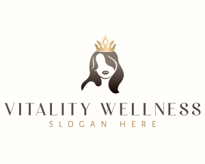 Royal Beauty Queen logo design